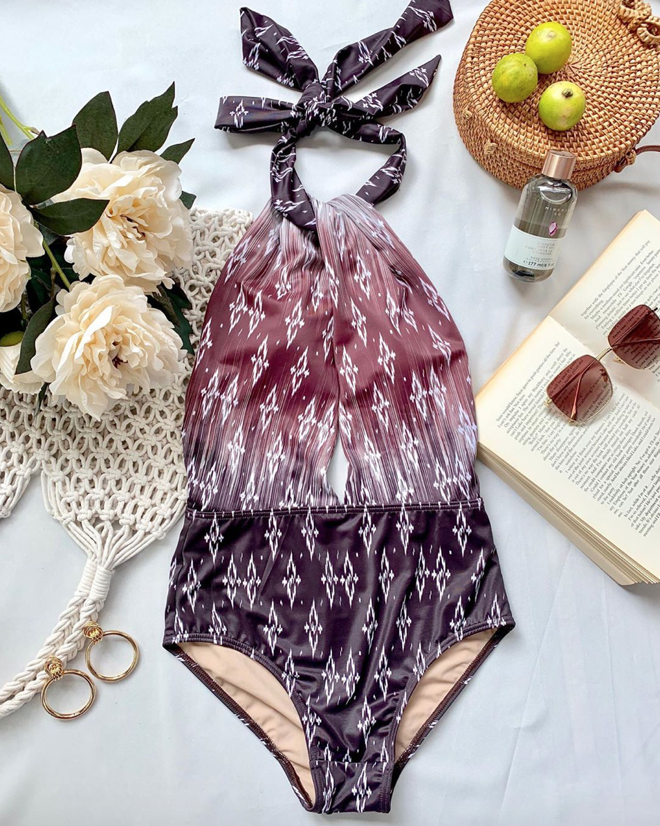 Passa Beachwear - Chloe One-Piece in Sunday Dawn