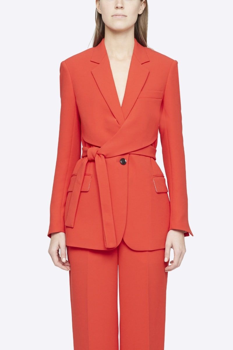 3.1 Phillip Lim's Pashli - Heavy Cady Wrap Blazer