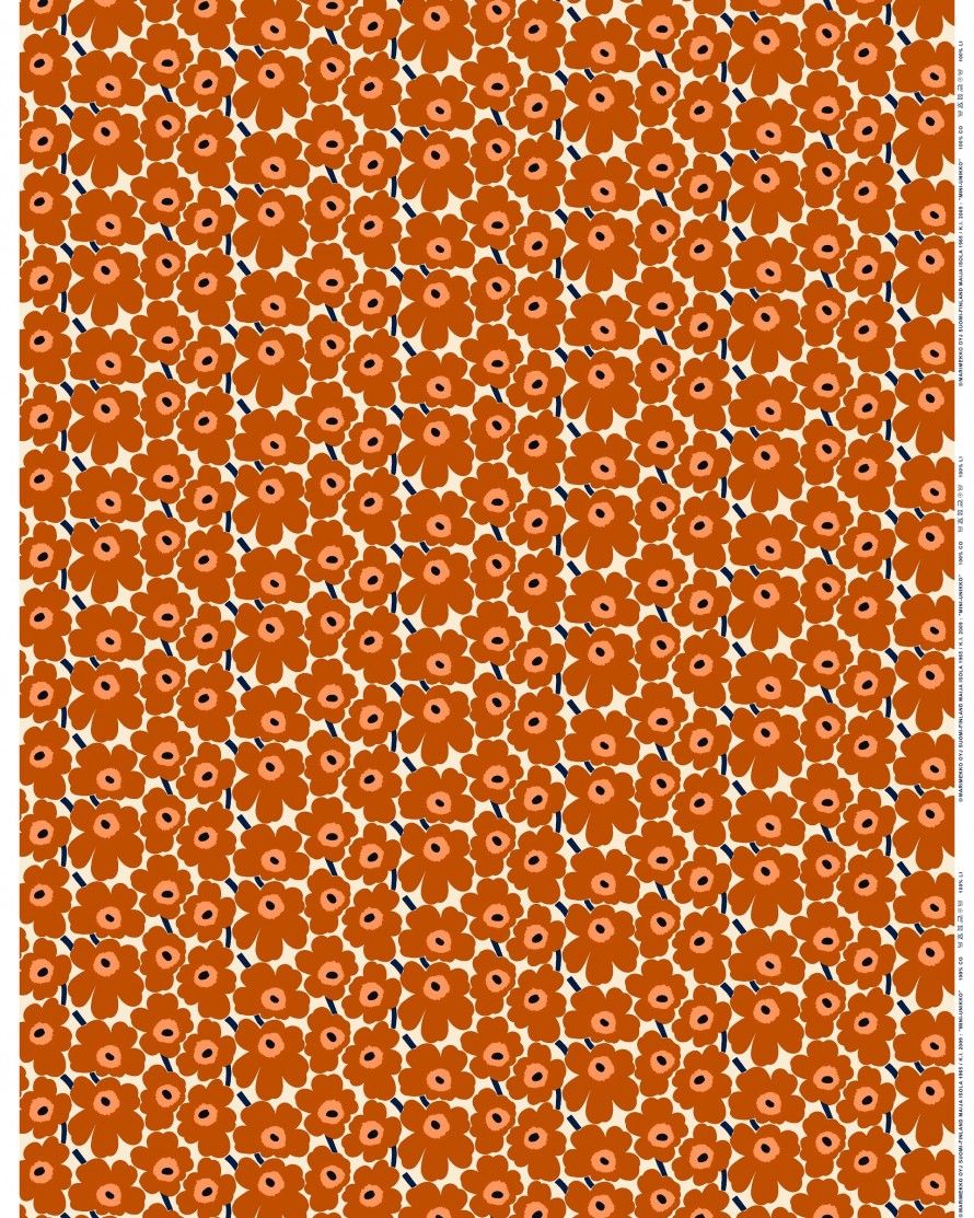 Marimekko - Mini Unikko cotton fabric