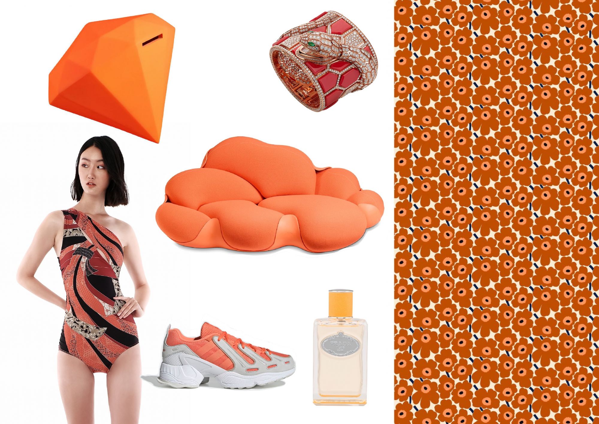 Style By The Colours: Juicy Orange