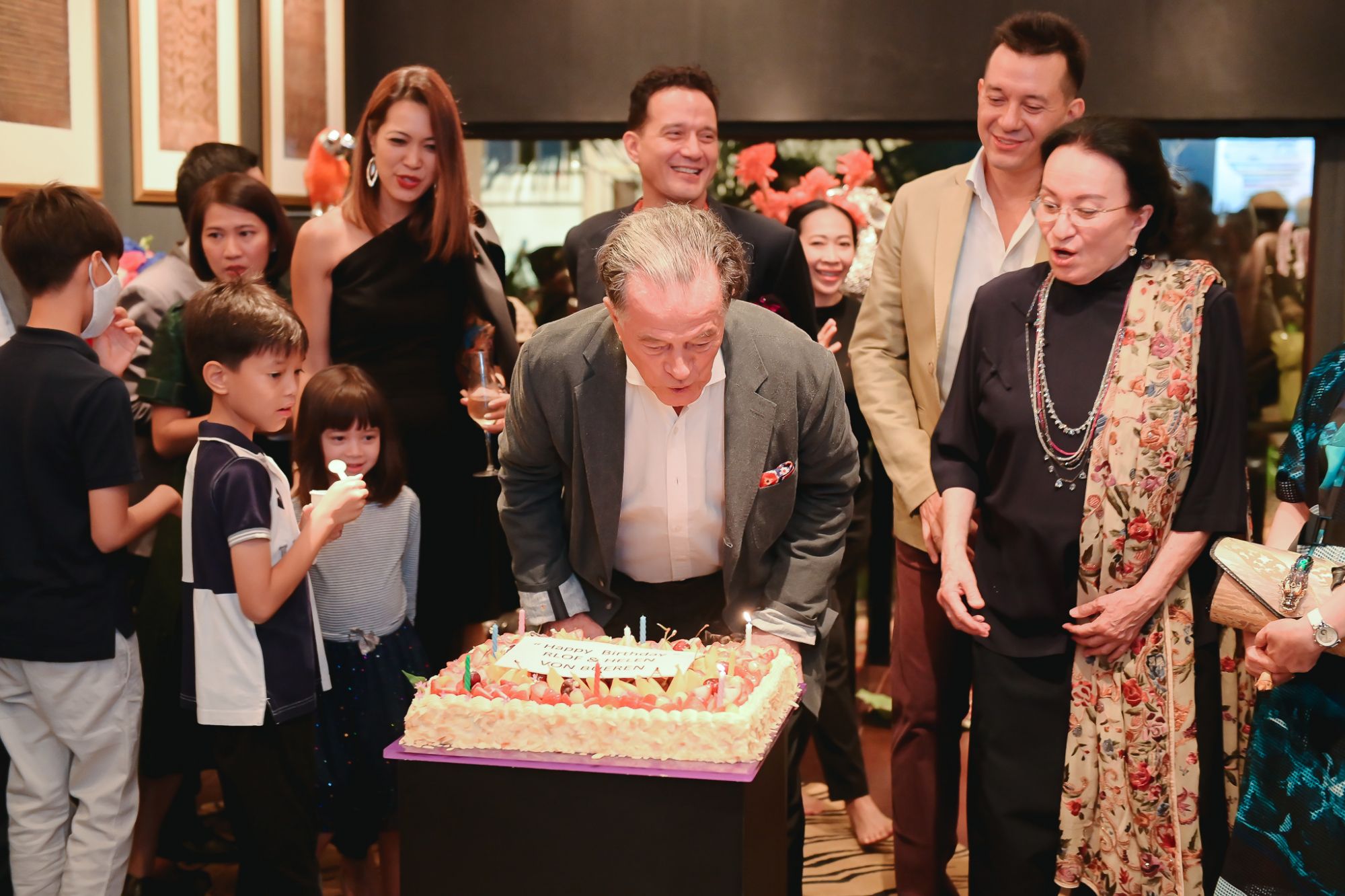 Lotus Arts De Vivre Celebrated Rolf Von Bueren's 80th Birthday With A Charitable Celebration