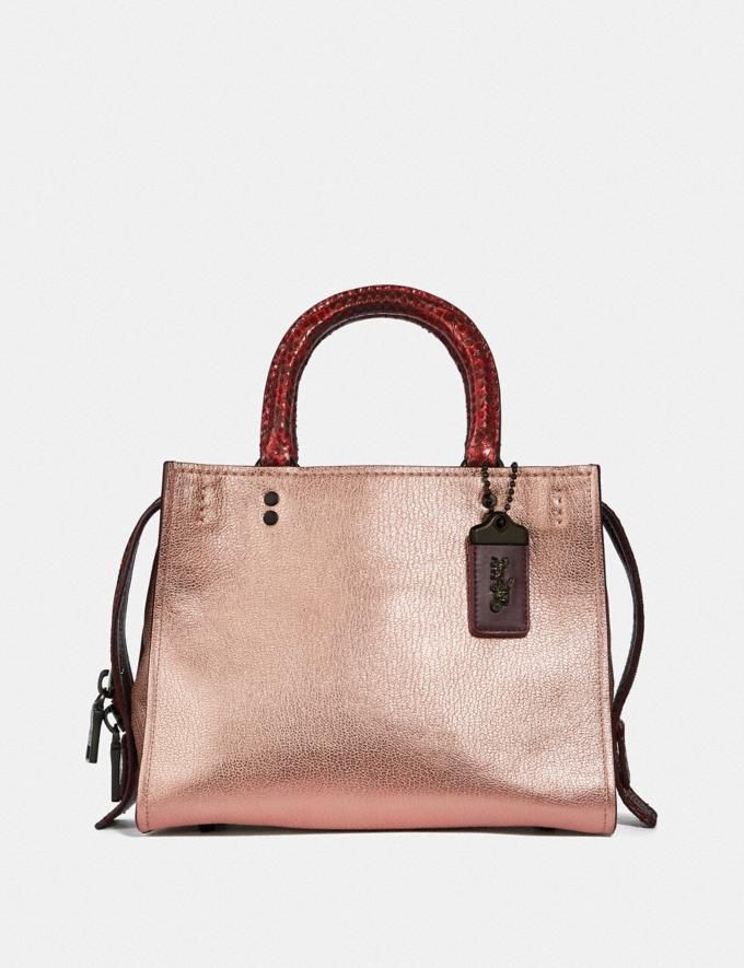 Coach - Rogue 25 In Colorblock With Snakeskin Detail