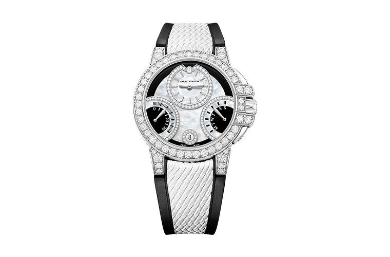 Harry Winston - Ocean Biretrograde Black & White Automatic 36mm