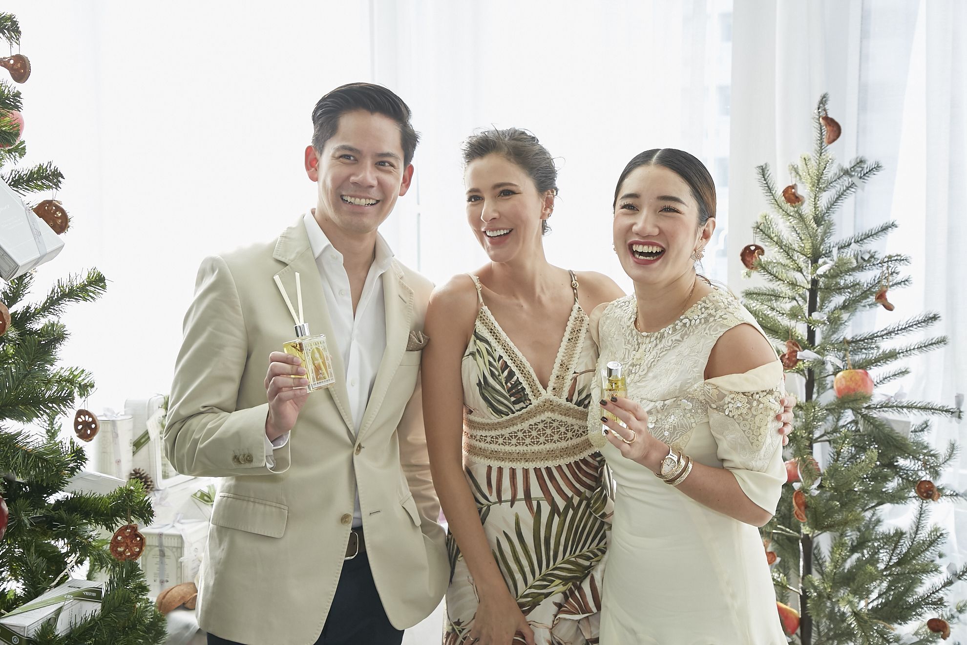 Korn Narongdej, Sririta Jensen and Kornkanok Yongsakul
