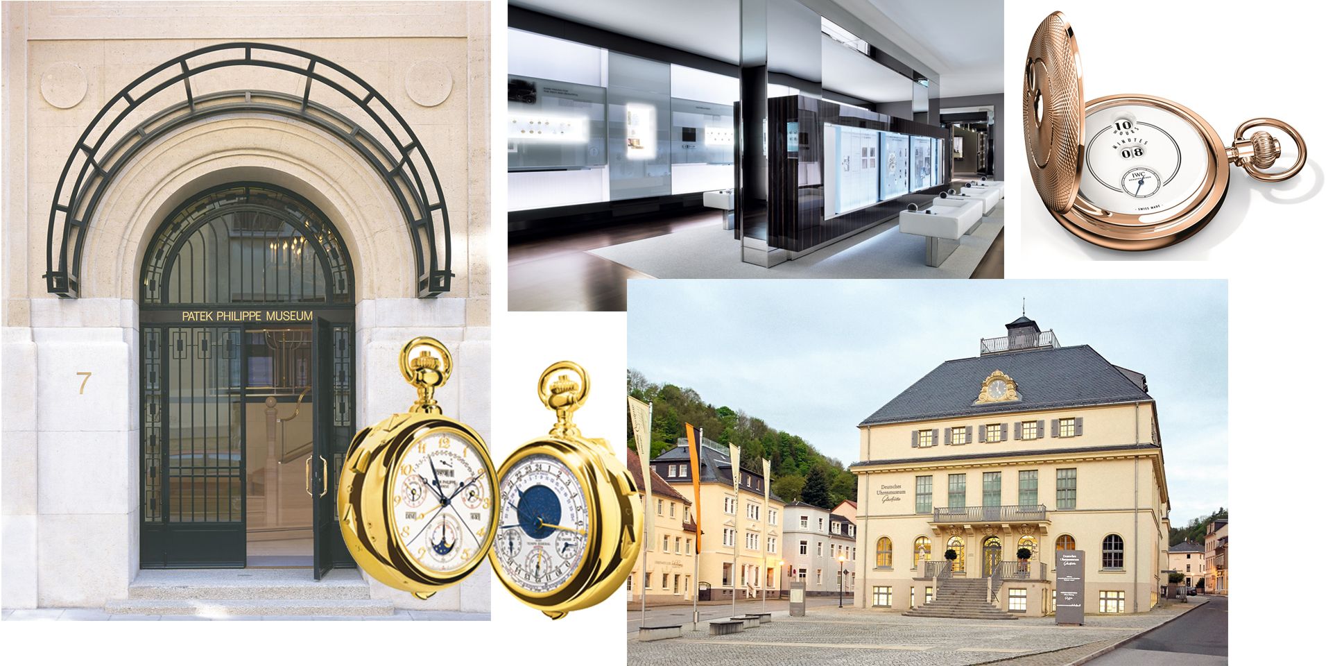 Patek Philippe、Iwc、Glashütte Original。