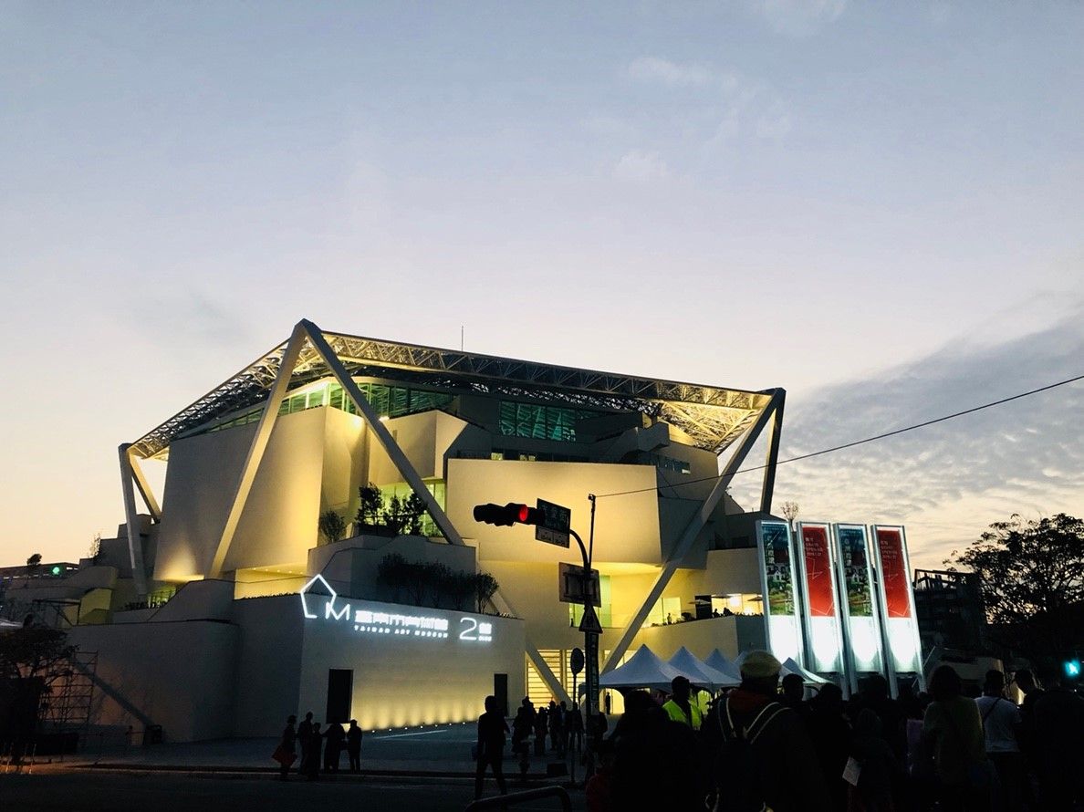 台南市美術館二館。(圖片提供/Sophia Wu)