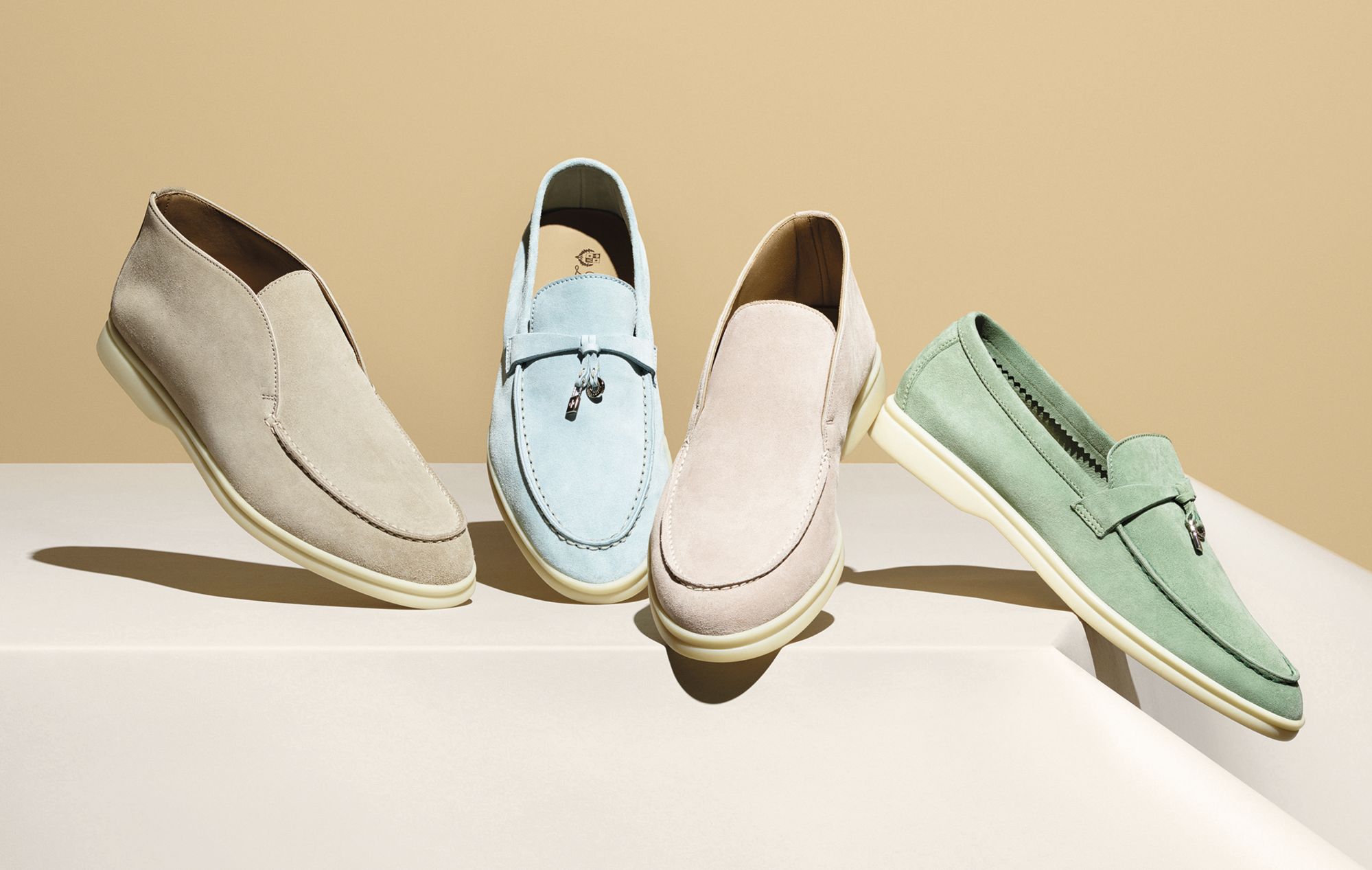 宛如漫步在雲端的舒適感!Loro Piana 經典 Open Walk 和 Summer Walk 鞋履新色上市