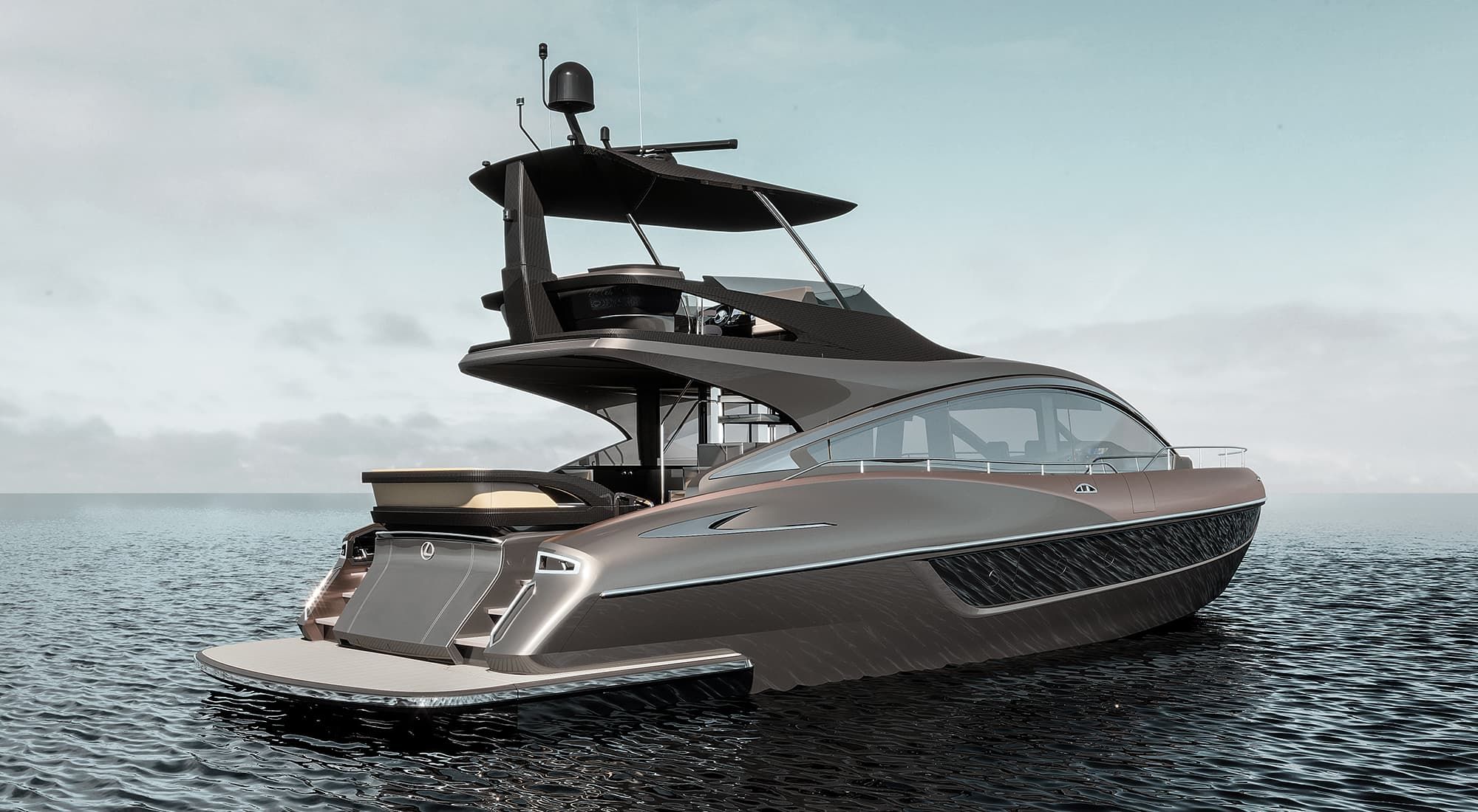 移動式海上豪宅!Lexus首艘遊艇 LY650於10月底全球開賣