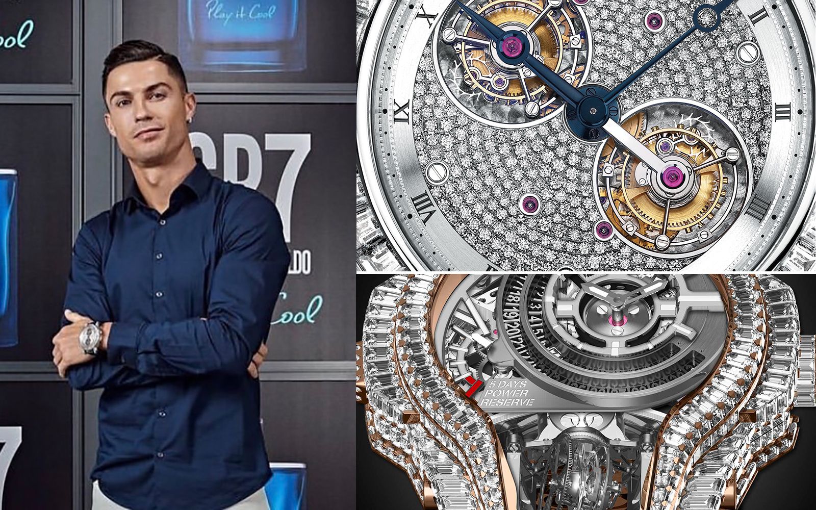 Tatler Treasures:C羅的錶盒大直擊!滿鑽、訂製款、超複雜功能,最懂錶的球星非他莫屬!