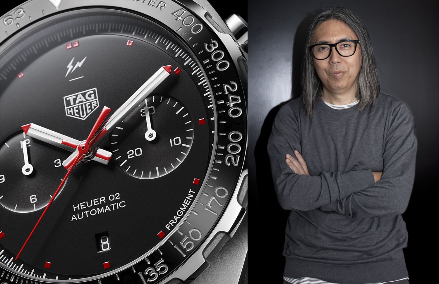 TAG Heuer聯手街頭潮流教父藤原浩,從材質、機芯到設計⋯限量賽車錶款大展前衛創意