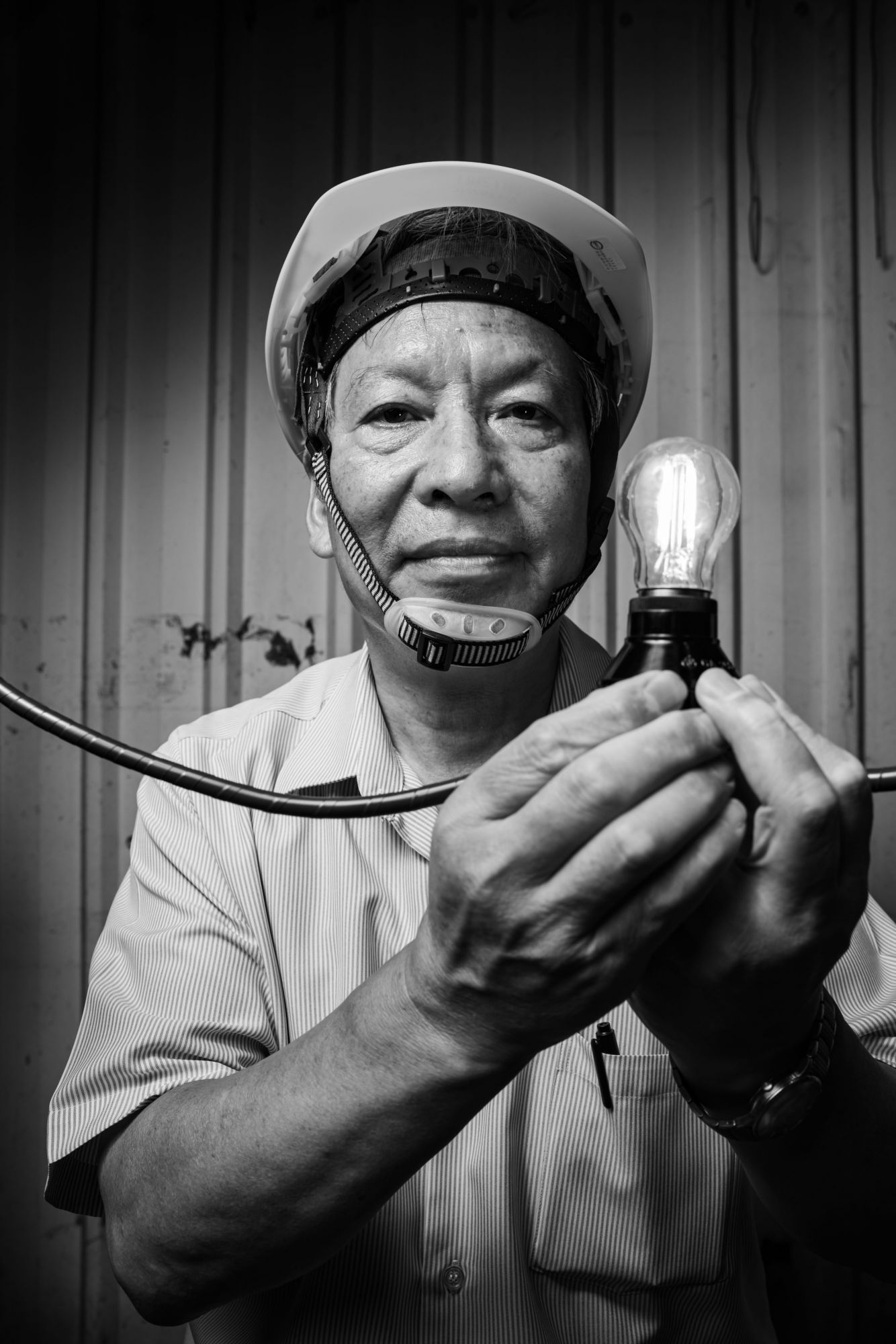 《裡外反轉藝術行動》攝影作品。