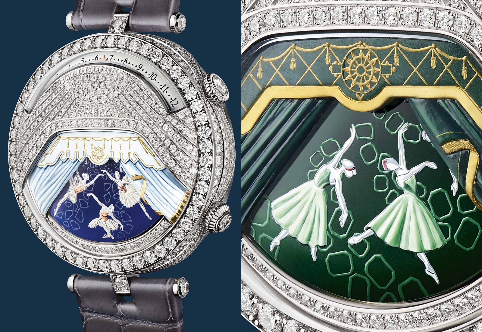 首枚結合音樂與動畫的腕錶!Van Cleef & Arpels讓芭蕾舞伶在錶盤上舞出經典舞劇