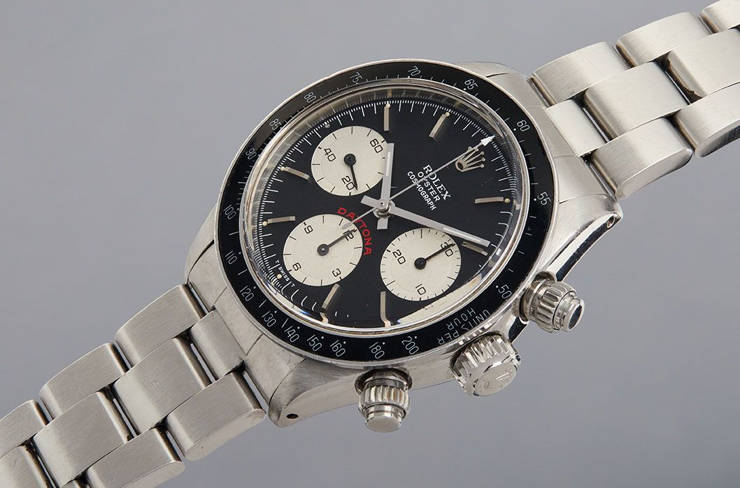 Paul Newman\'s Rolex Big Red Daytona Ref. 6263。