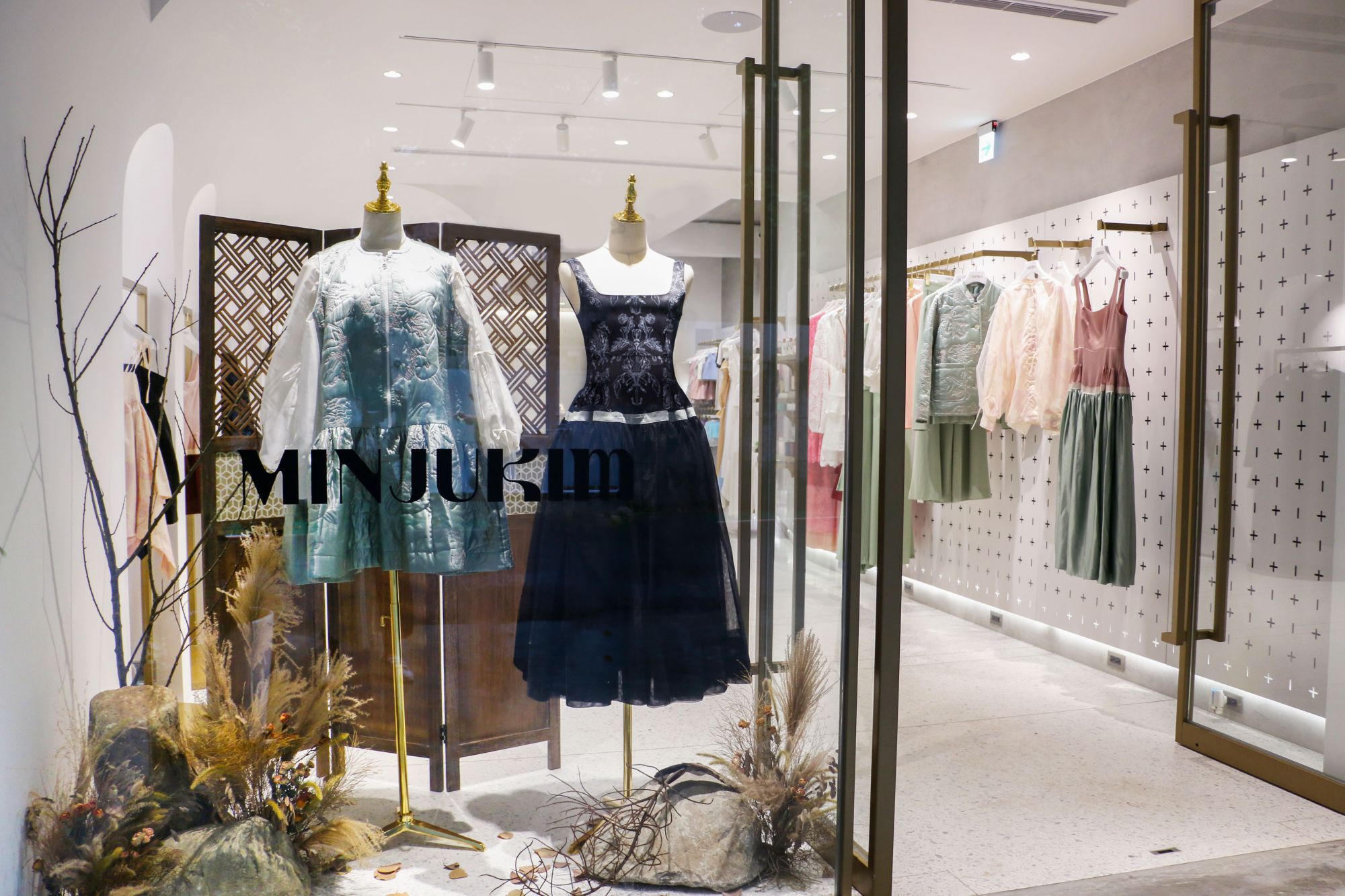 時尚選品店Lightwell的Minju Kim 2020秋冬系列陳列。
