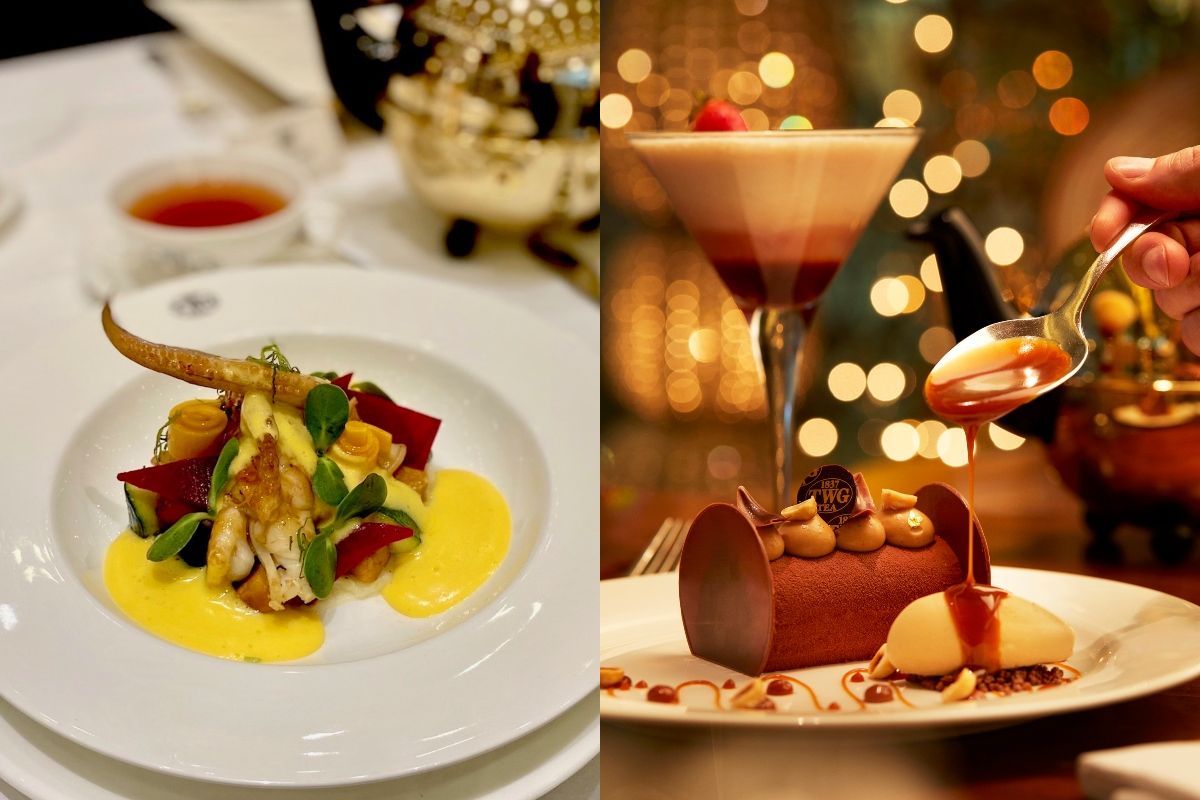 頂級茶葉品牌 TWG Tea 推耶誕限定茶香套餐,牛排、龍蝦、蛋糕都以茶入菜!