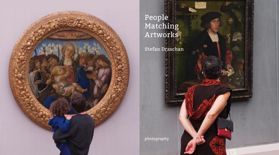 穿梭虛實之間,專注等待一個背影的恰巧之作:《People Matching Artworks》