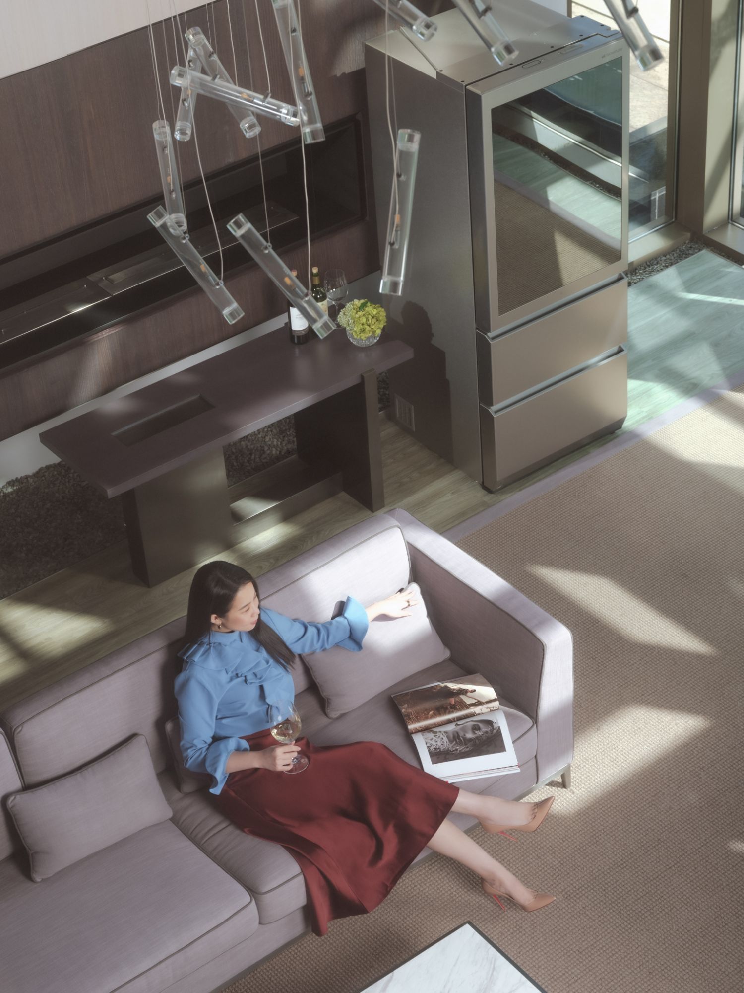 Tatler Taiwan 總編李瑜對於居家環境的堅持,須兼具美感和實用性 — LG SIGNATURE 系列讓生活更便利舒適