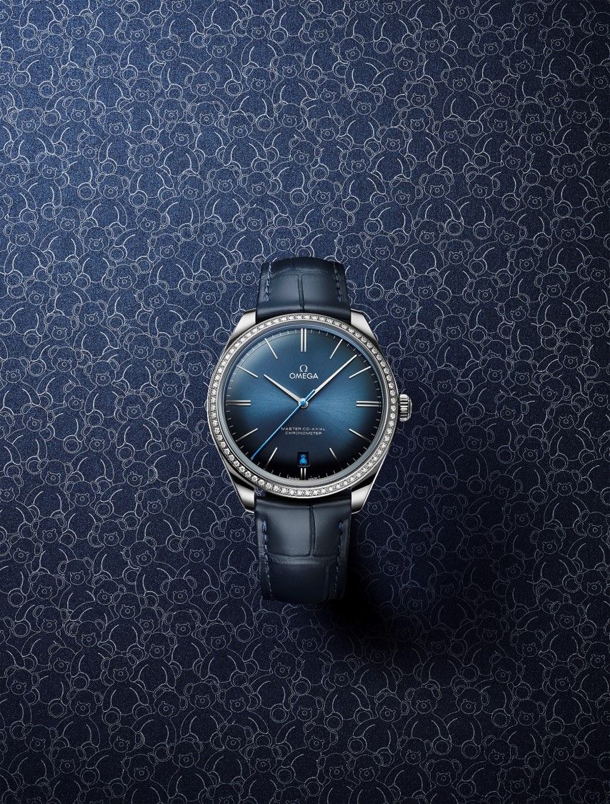 Omega Trésor奧比斯泰迪熊腕錶。