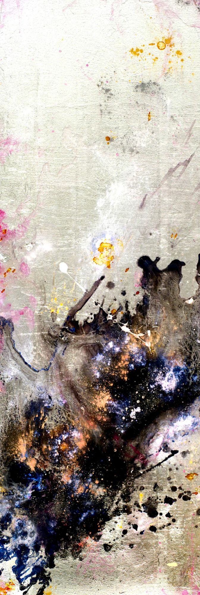 YU CHUAN
山水系列, 2020 木板油畫 屏風四曲 120cm x 40cm x 4 #NA21