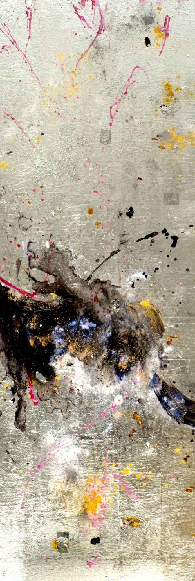 YU CHUAN
山水系列, 2020 木板油畫 屏風四曲 120cm x 40cm x 4 #NA21