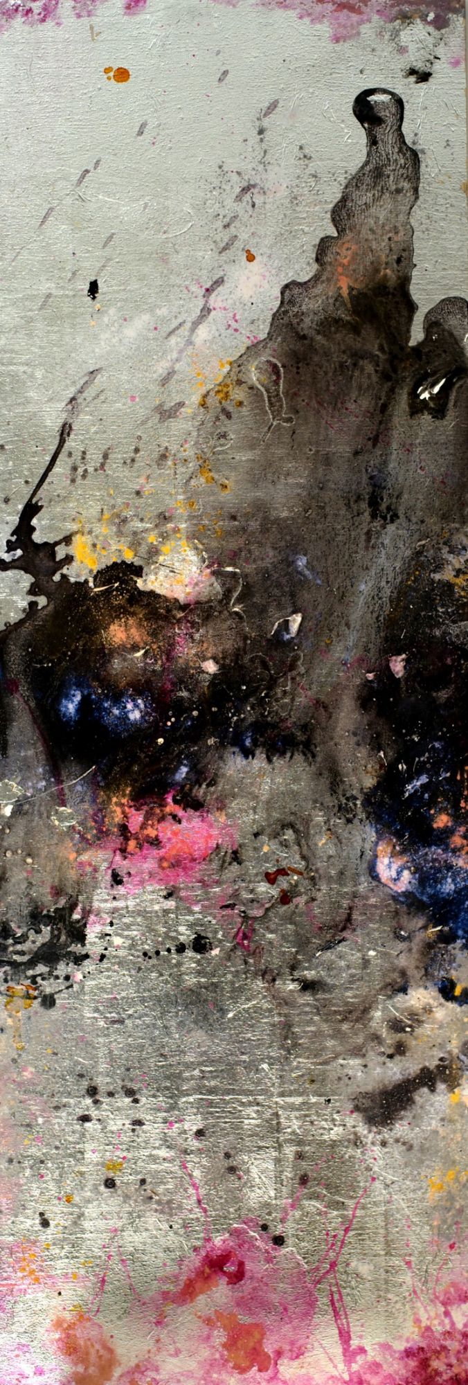YU CHUAN
山水系列, 2020 木板油畫 屏風四曲 120cm x 40cm x 4 #NA21