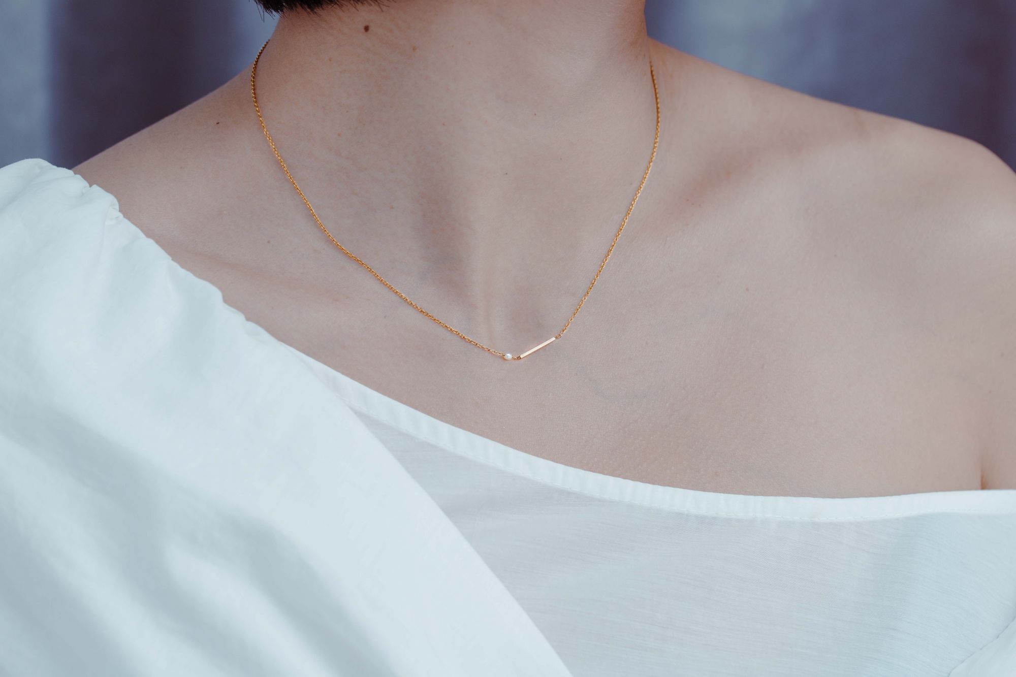 Promise 14K合金淡水珍珠項鍊。(圖片提供∕Olivia Yao Jewellery)
