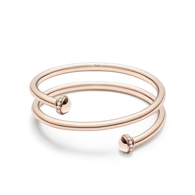 PIAGET Possession 系列18K 玫瑰金雙圈鑽石手鐲
G36PF600 建議售價 NT$278,000