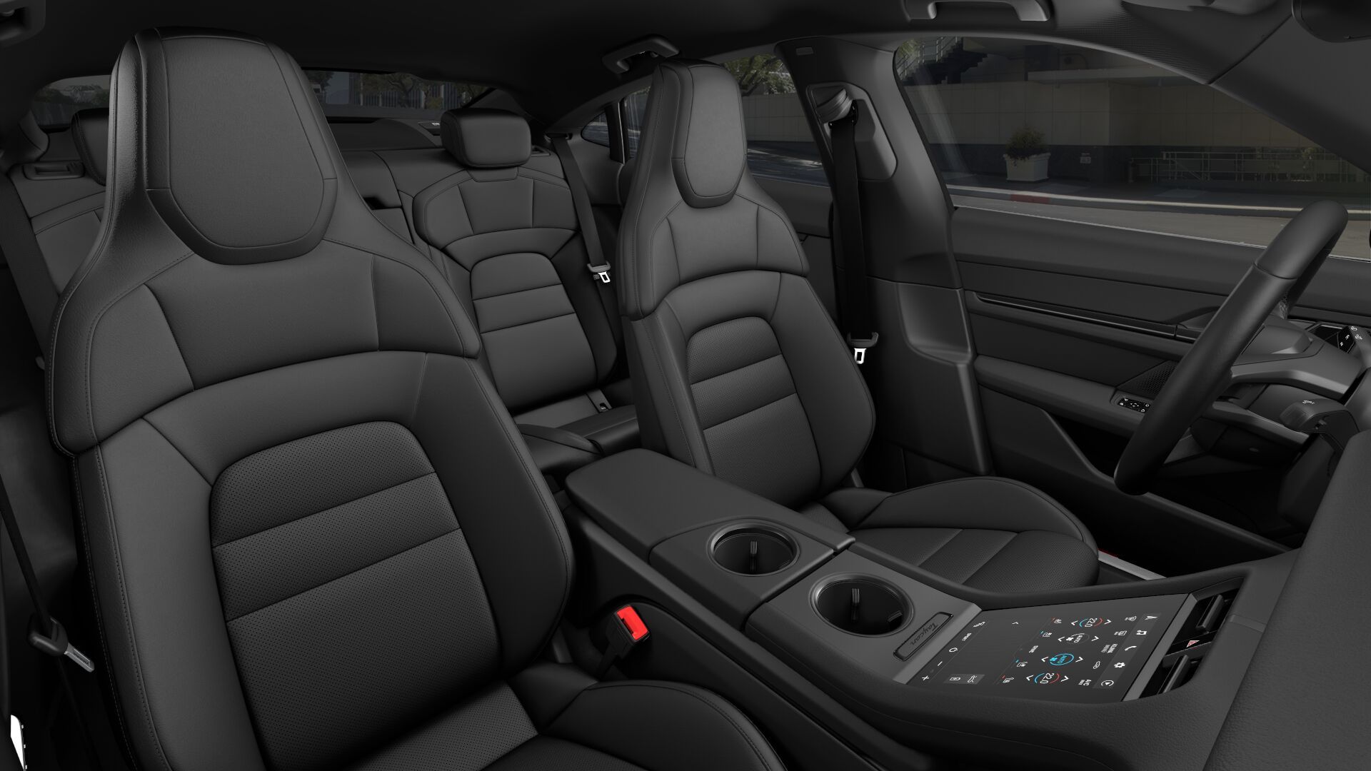 Porsche Taycan 4S內裝