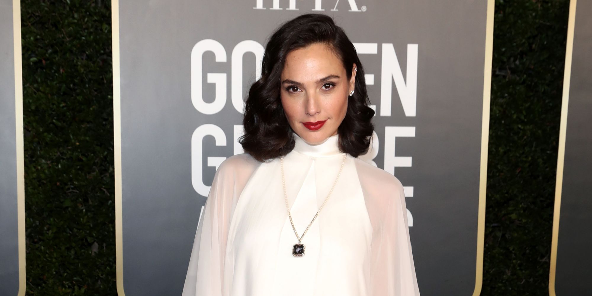BEVERLY HILLS, CALIFORNIA: 78th Annual GOLDEN GLOBE AWARDS -- Pictured: Gal Gadot attends the 78th Annual Golden Globe Awards held at The Beverly Hilton and broadcast on February 28, 2021 in Beverly Hills, California. -- (Photo by Todd Williamson/NBC/NBCU Photo Bank via Getty Images)