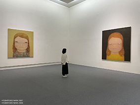 奈良美智特展終於開展了!2021年新作《朦朧潮濕的一天》專為台灣而創作