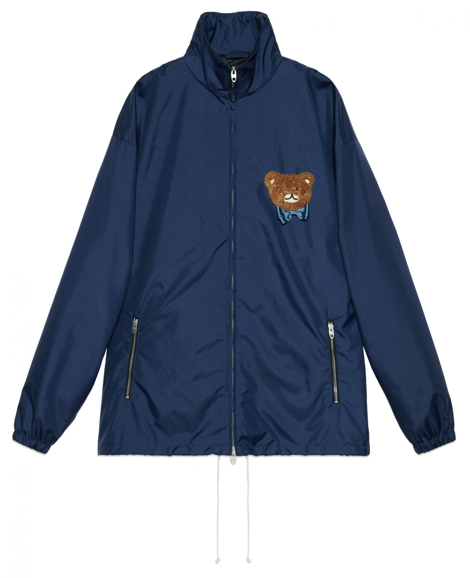 KAI x Gucci 聯名系列藍色外套,建議售價 NT$70,500