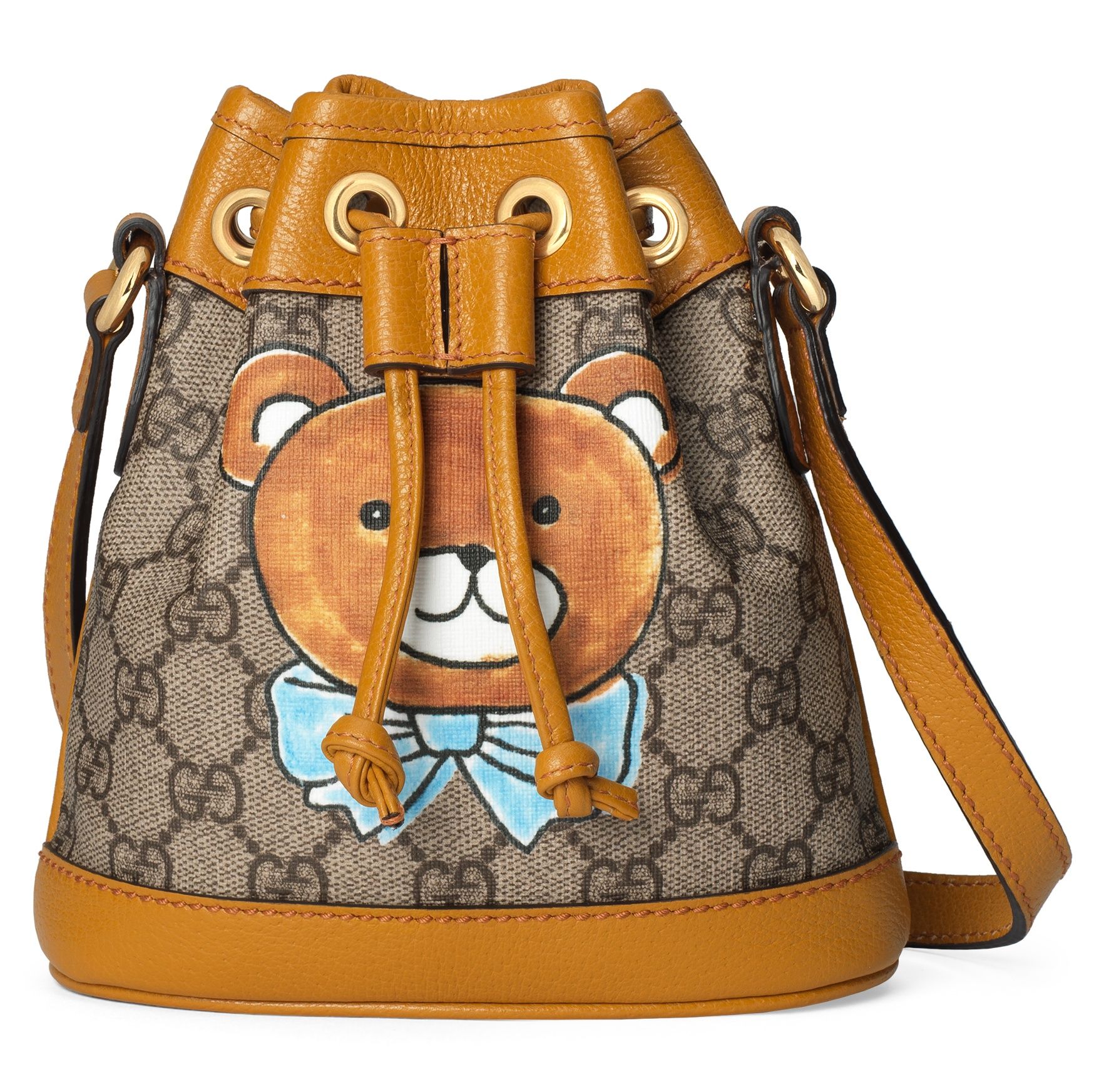 KAI x Gucci 聯名系列水桶包,建議售價 NT$49,200