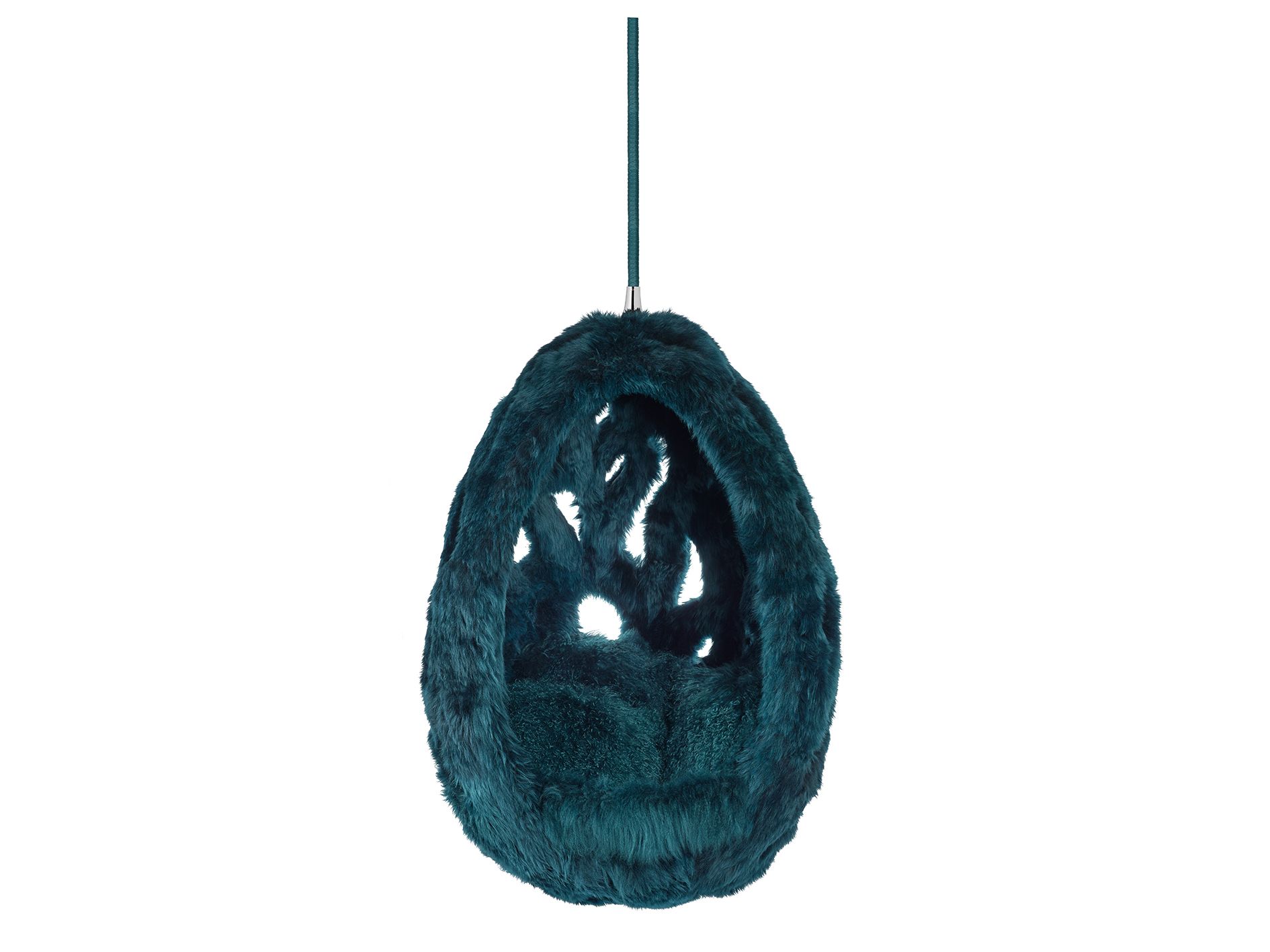 FUR COCOON羊絨吊椅