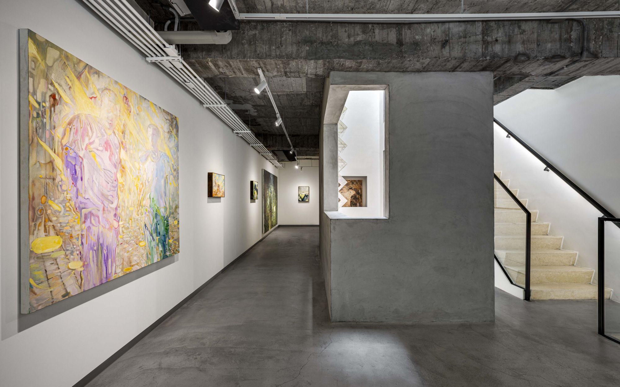 「氣味」洪禎佑個展展場空間。(圖LIGHTWELL提供)