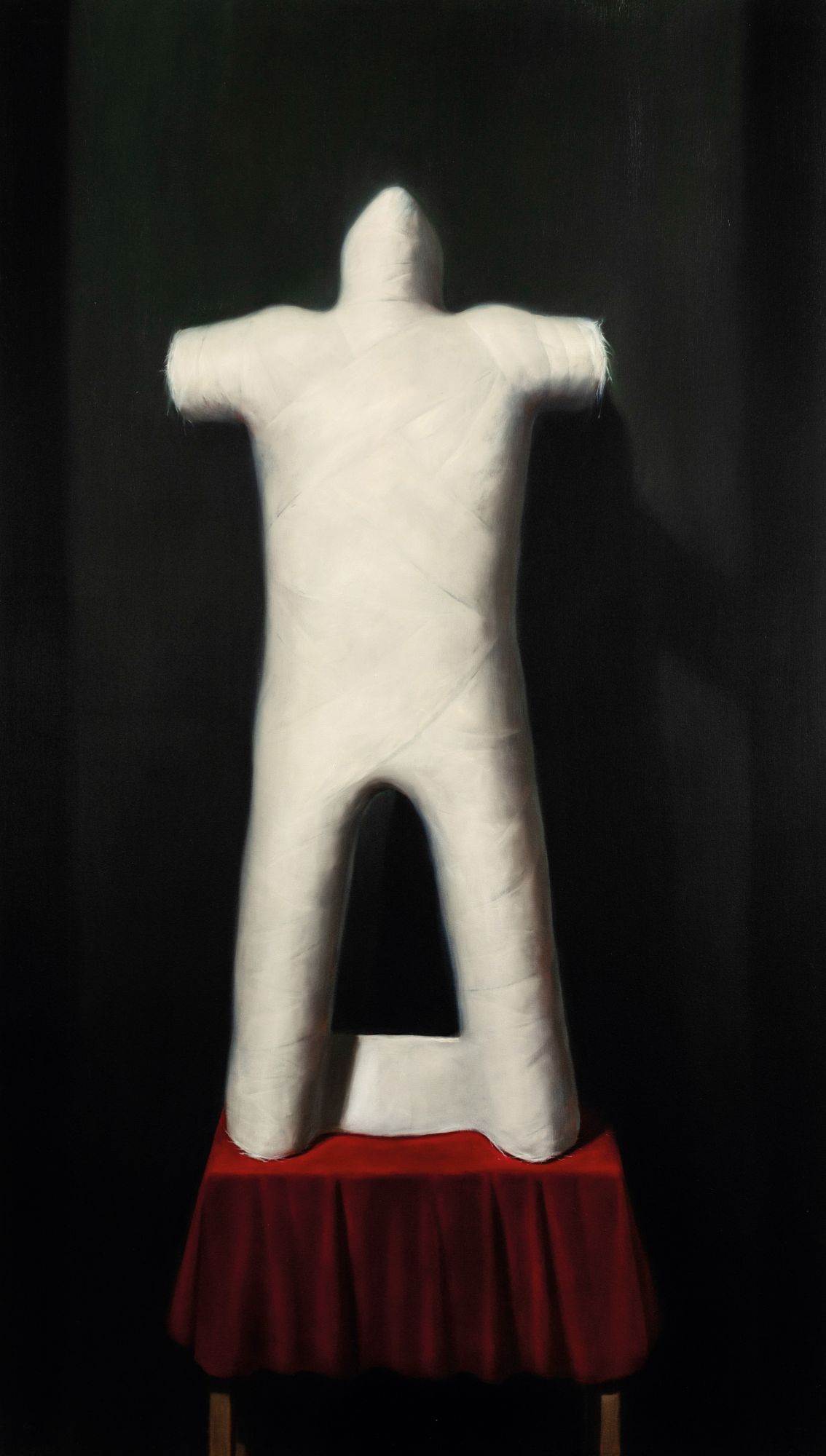 Currie為了香港Flowers Gallery的展覽所創作的畫作《Life Cast》(2020)。(Photo: Courtesy of Ken Currie and Flowers Gallery)
