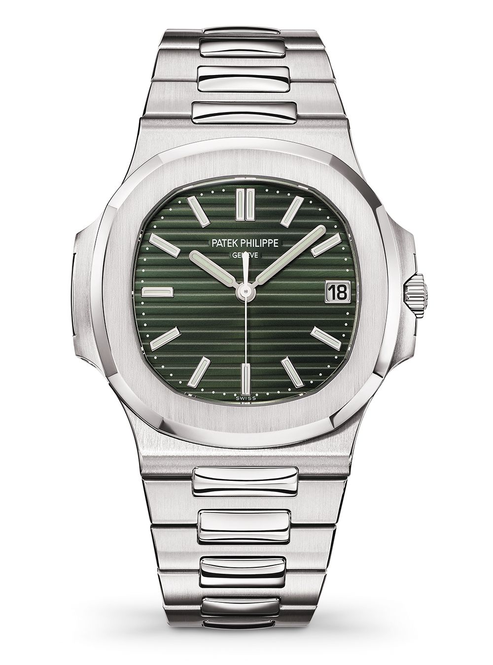 Nautilus金鷹系列5711/1A腕錶by Patek Philippe。