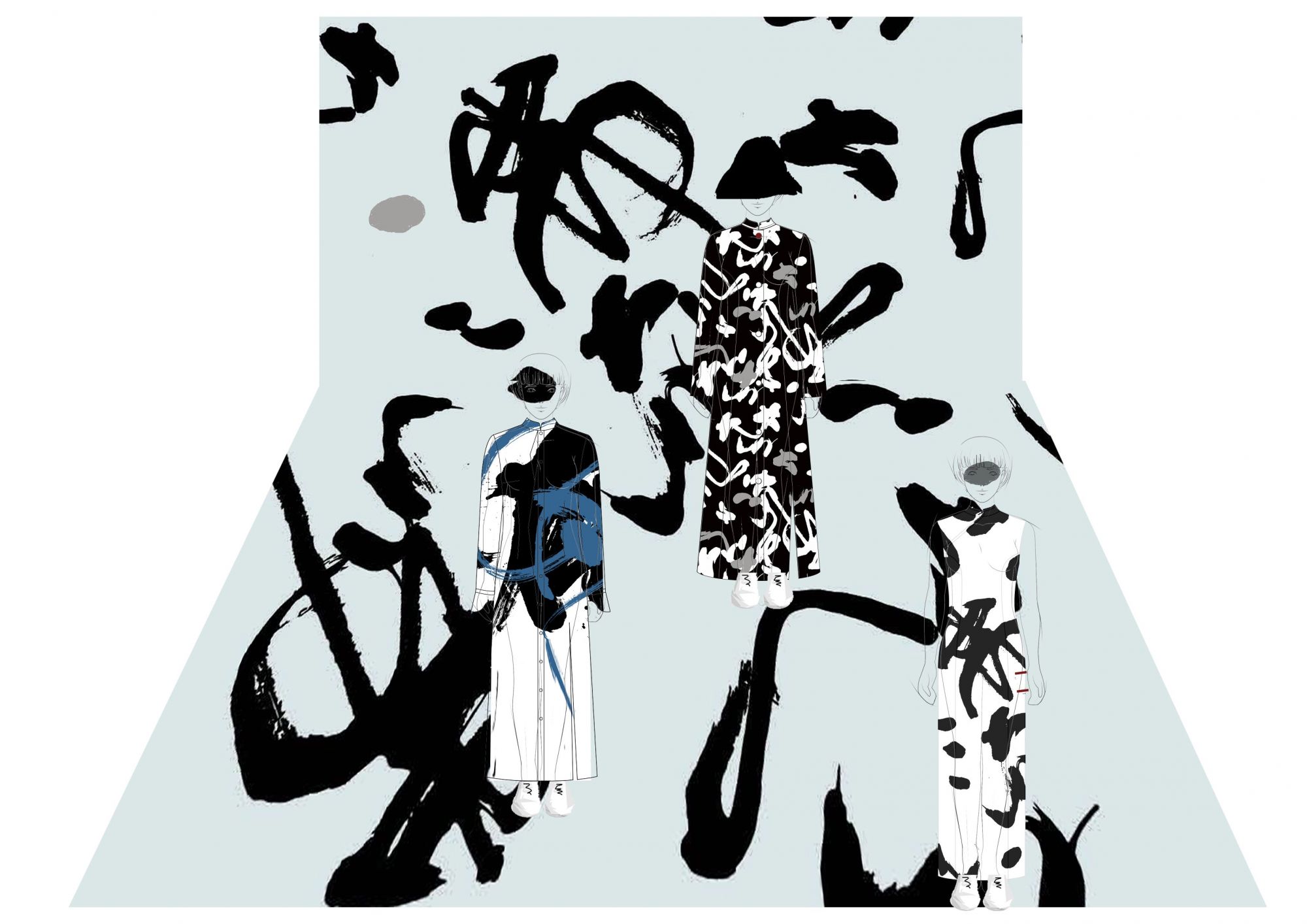 詹朴草圖