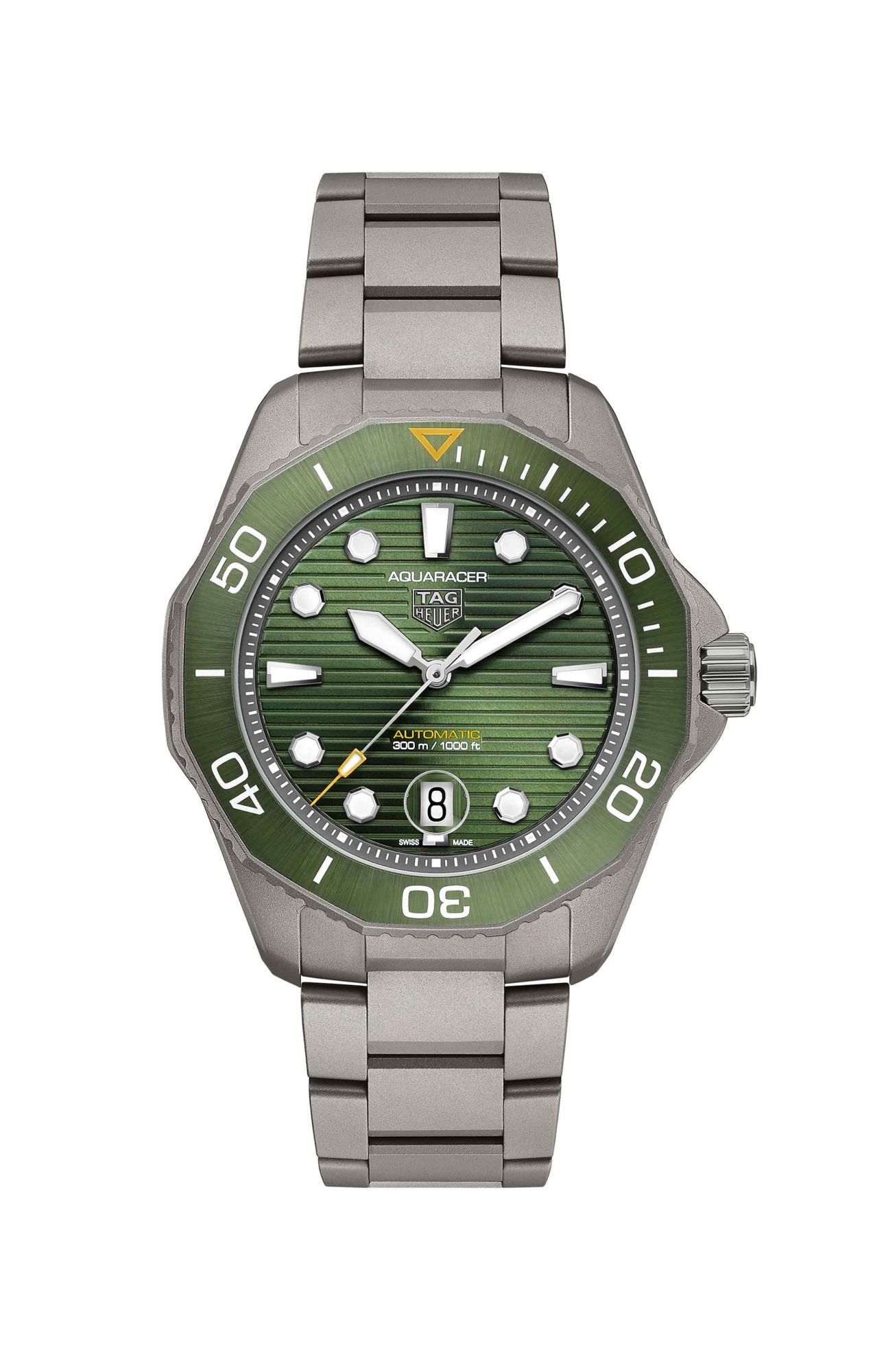Aquaracer Professional 300米自動腕錶by TAG Heuer。
