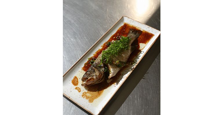 林泉說港式蒸魚主要就是品嚐食材的原味及鮮度