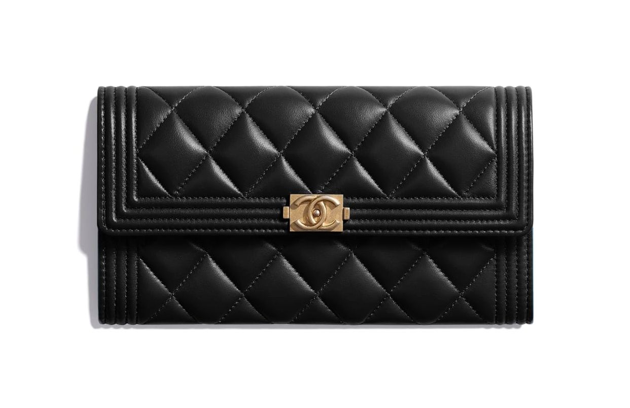 Boy CHANEL 口蓋長夾,建議售價 NT$39,500