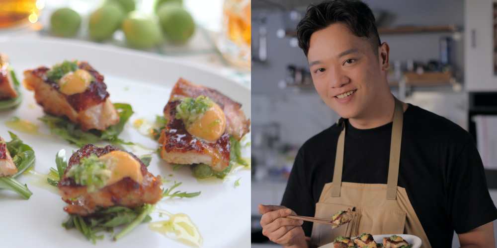 【Tatler Cooking Studio】最強下酒菜「鹽燒雞丁佐蔥薑紹興醬」,廚房廢寶索艾克教你4步驟輕鬆做