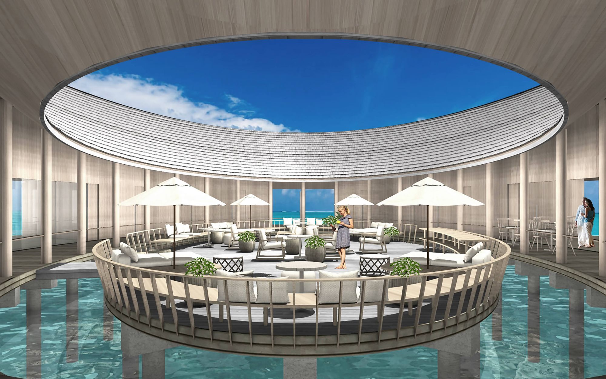 馬爾地夫 Kagi Maldives Spa Island 奢華度假村全新開幕,「360°水療中心」零死角欣賞絕美海景