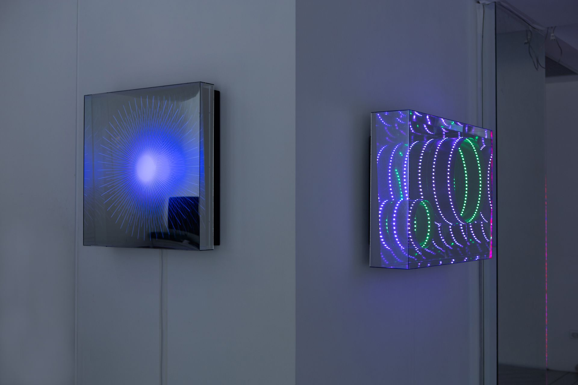 Bluerider ART「Beyond Light 光徑:Hans Kotter個展」展場空間。(圖/Bluerider ART提供)