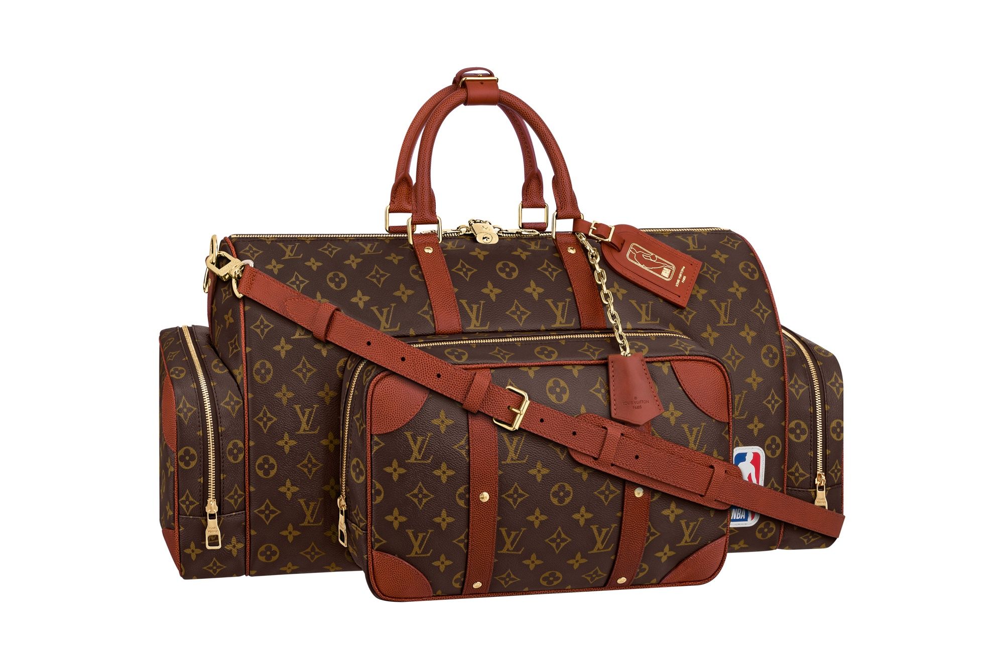 LV x NBA Keepall Trio Pocket,建議售價 NT$176,000