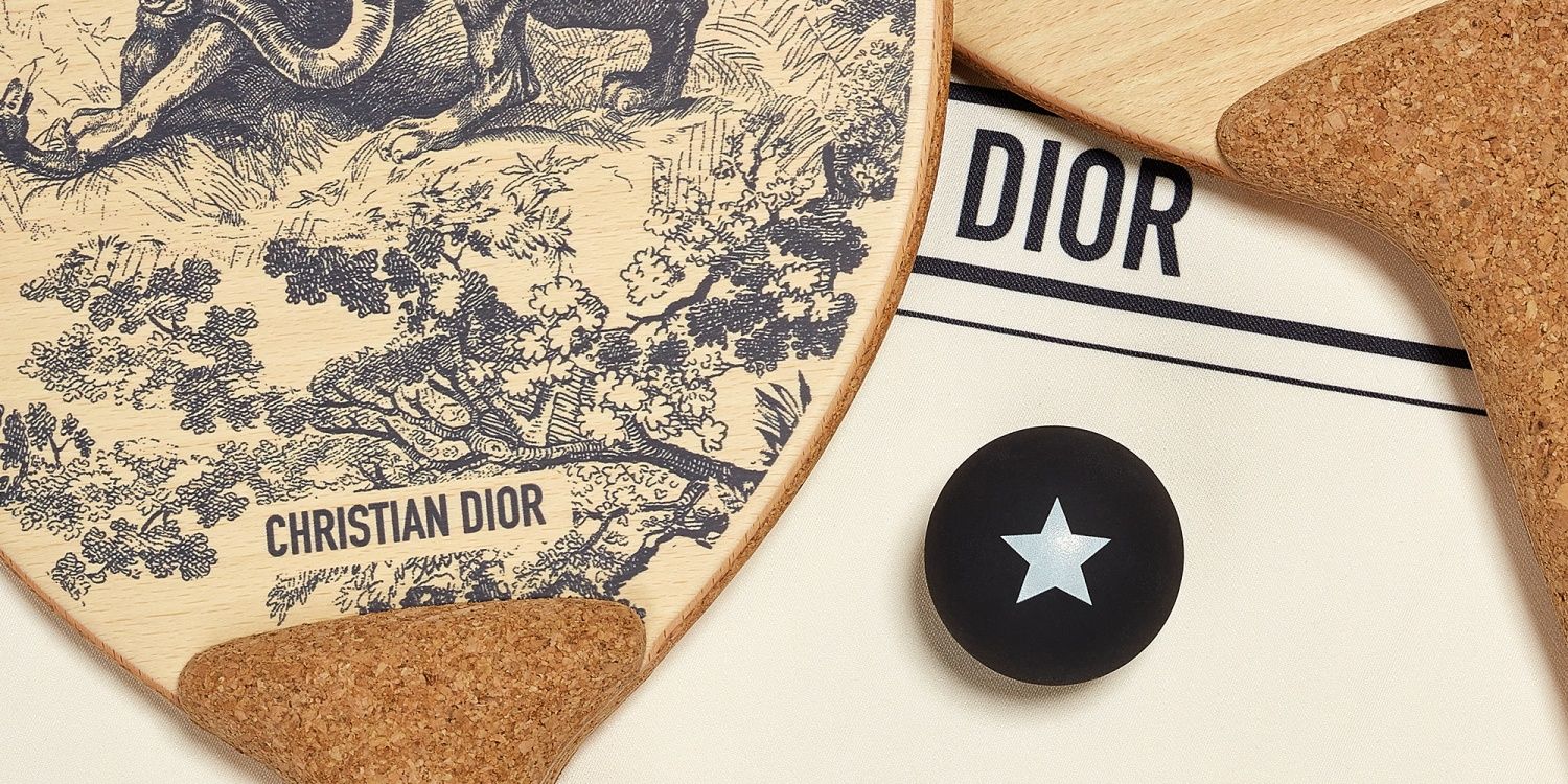 Dior 推奢華遊戲小物:拼圖、沙灘球拍組⋯居家防疫生活不無聊!
