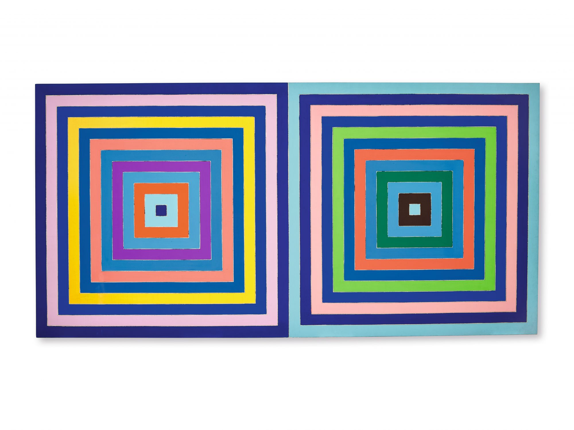 弗蘭克 ∙ 斯特拉(Frank Stella) 《無題(雙同心正方形)》