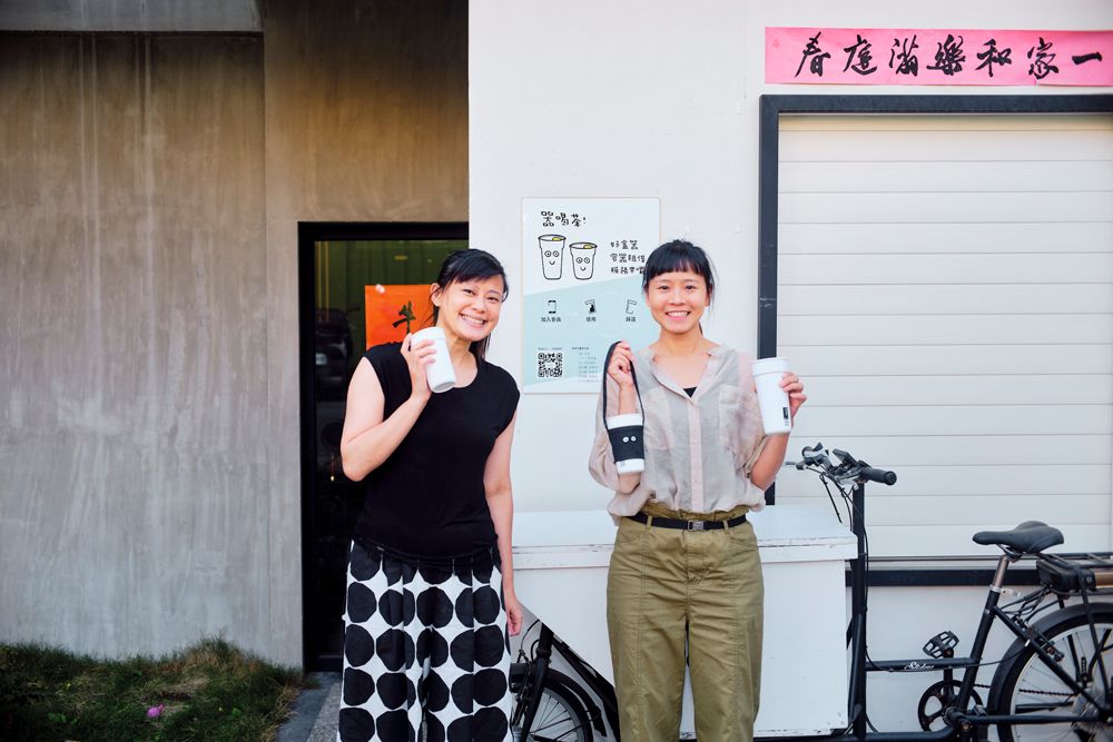 好盒器創辦人,宋宜臻(左)、李翊禾(右)。/ 攝影陳彥呈