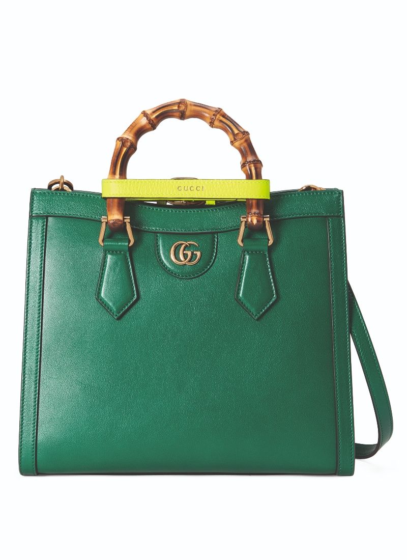 Gucci Diana 綠色小型手提包 $112,000