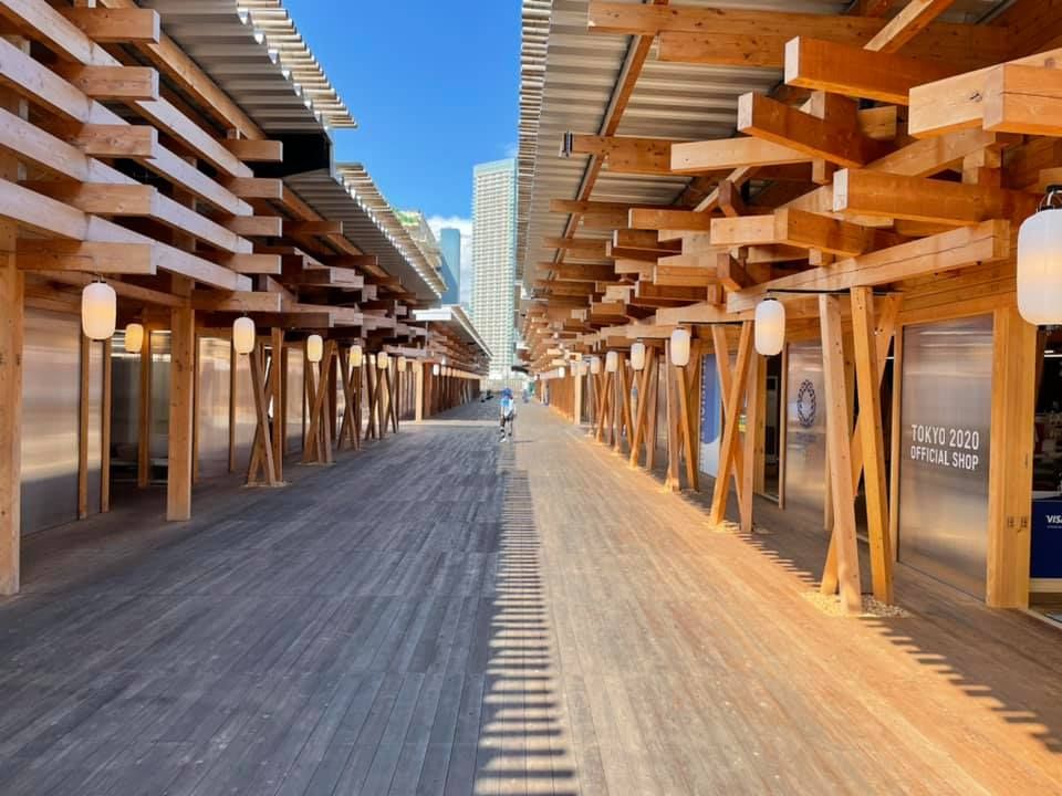 東京奧運選手村。圖片來源/中華奧會@Facebook