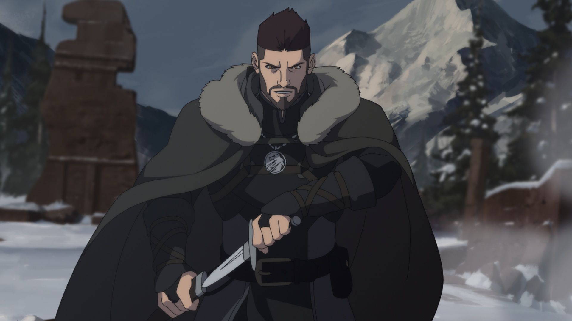 《獵魔士:狼之惡夢》。圖片來源/Netflix